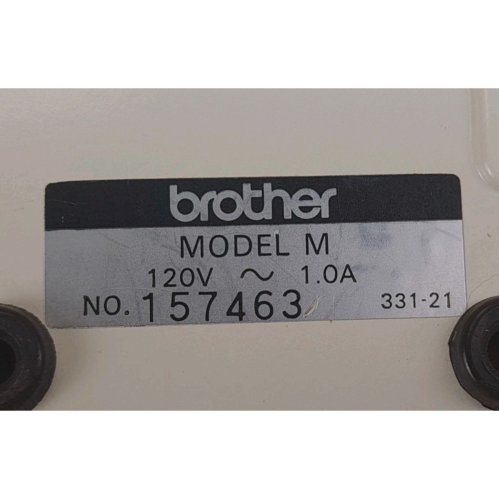 Brother Sewing Machine Controller Foot Pedal 1.0A Model M 3-Prong 331-21 #157463 - Picture 5 of 9